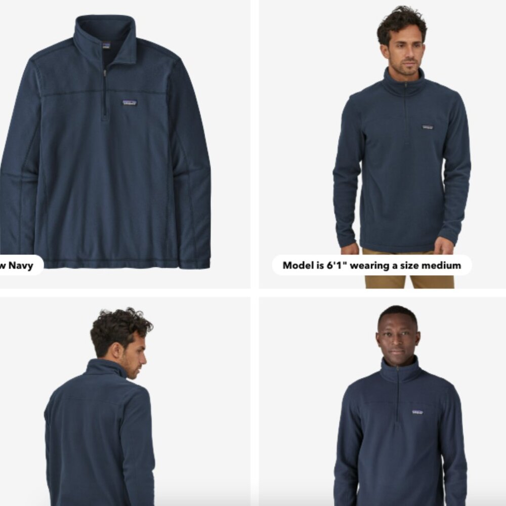 Men's Micro D® Fleece Pullover NWT!